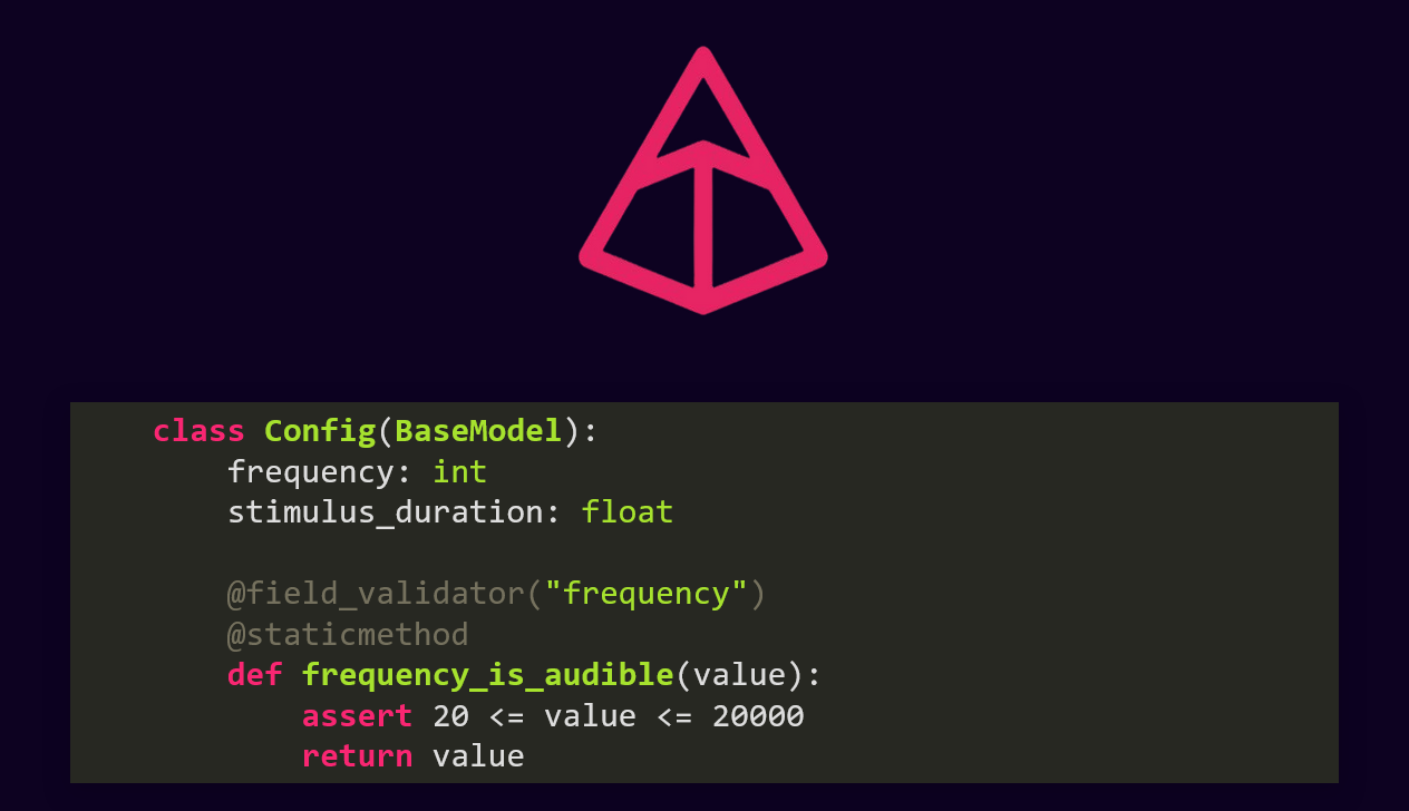 Automated Experiment Validation with Pydantic and Type Hints